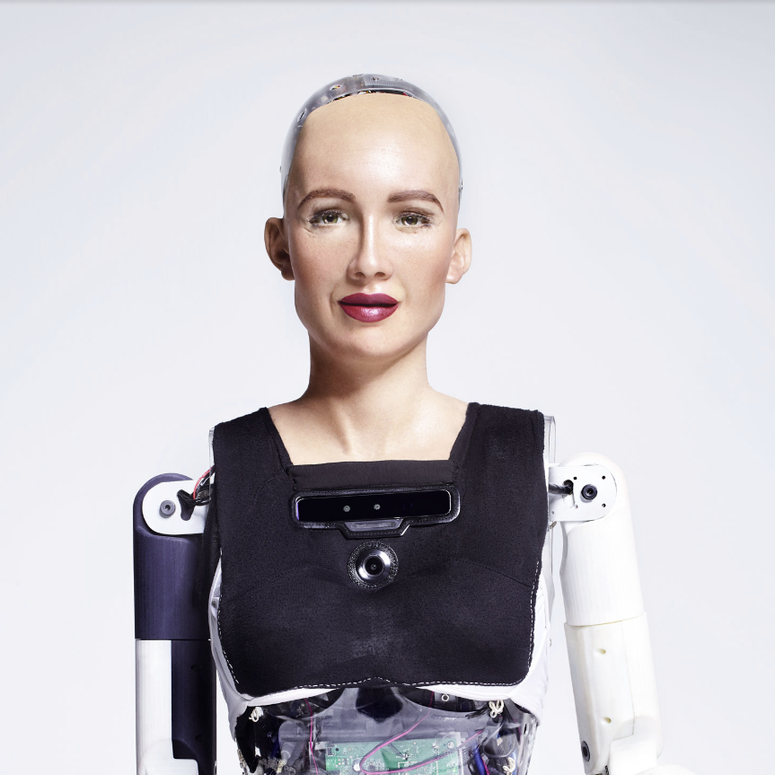 Sophia the humanoid robot by Hanson Robotics